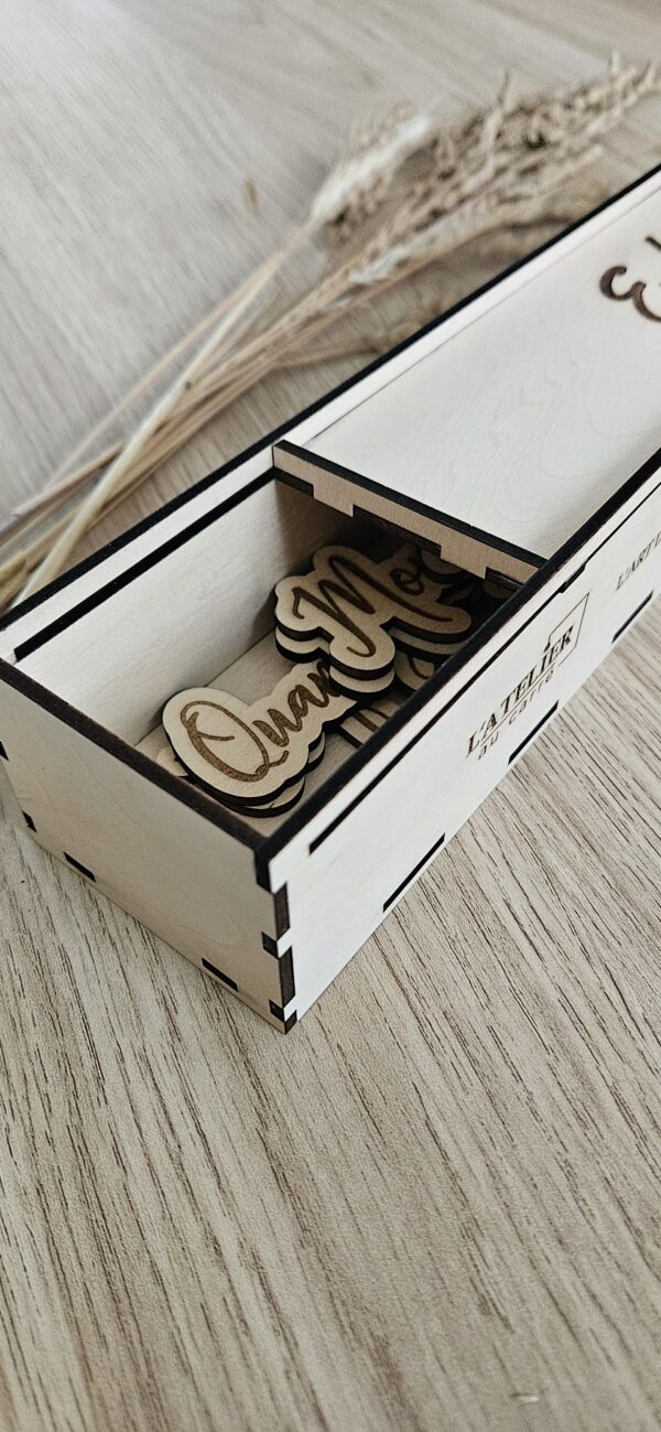 Ardoise en bois personnalisable enfant – Image 6