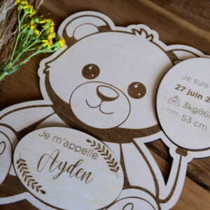 Carte étape bébé