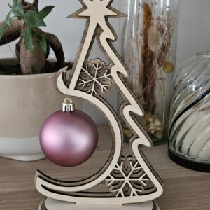 Sapin porte boule de noël - Personnalisable