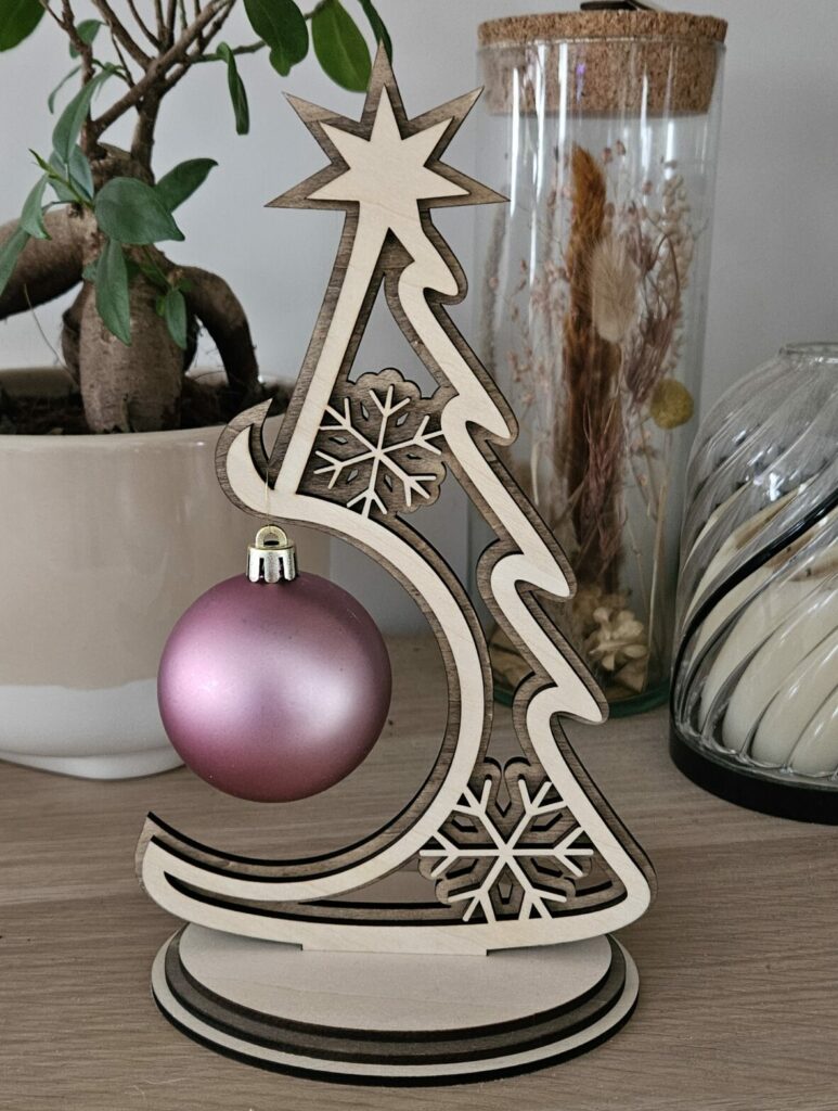 Sapin porte boule de noël - Personnalisable